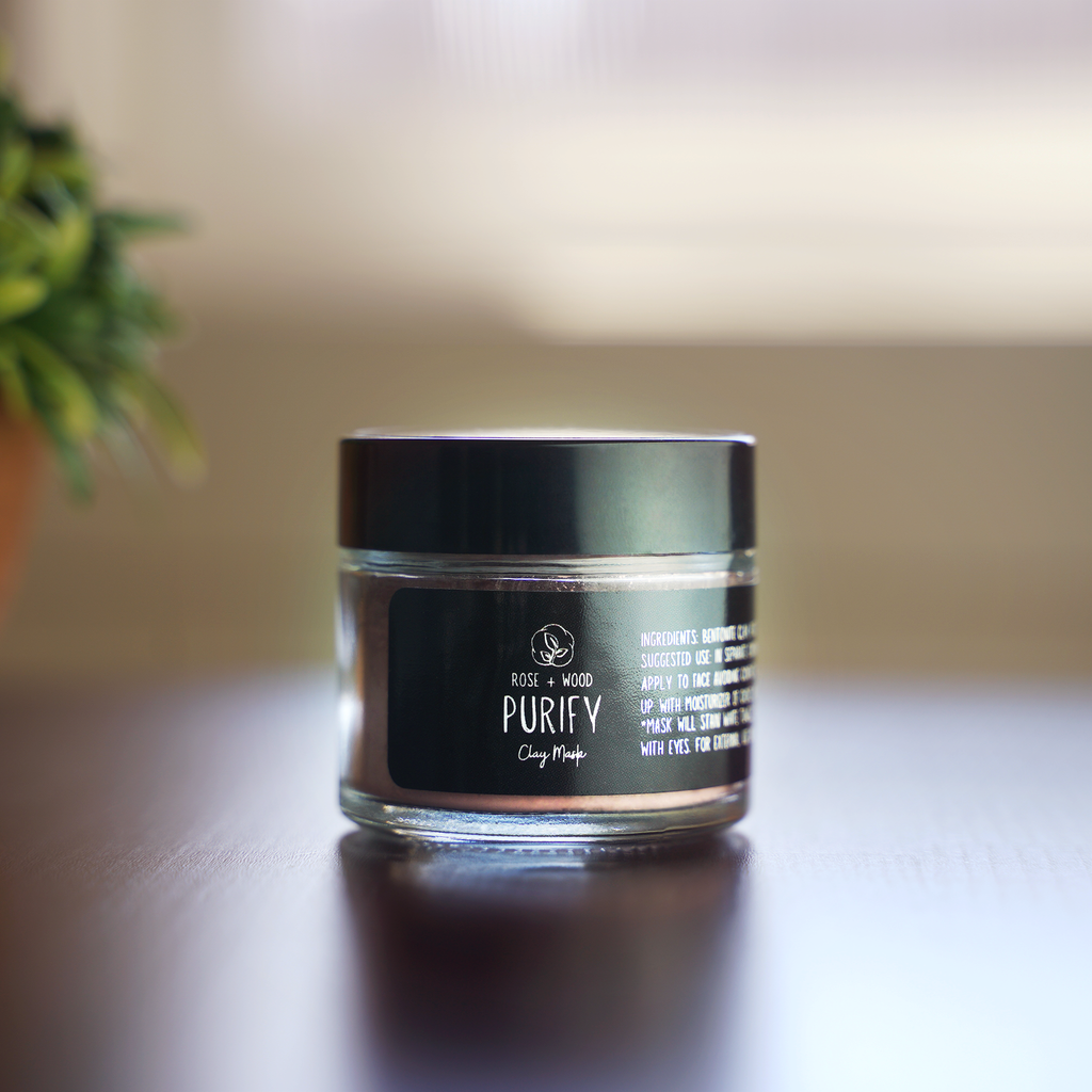 Rose + Wood Purify Clay Mask