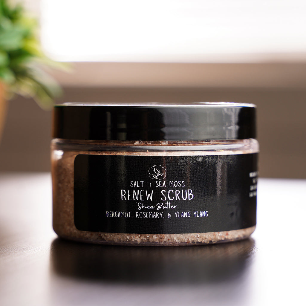 Salt + Sea Moss Renew Scrub