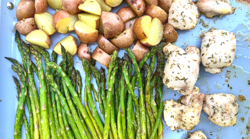Chicken and Vegetable Sheet Pan Dinner