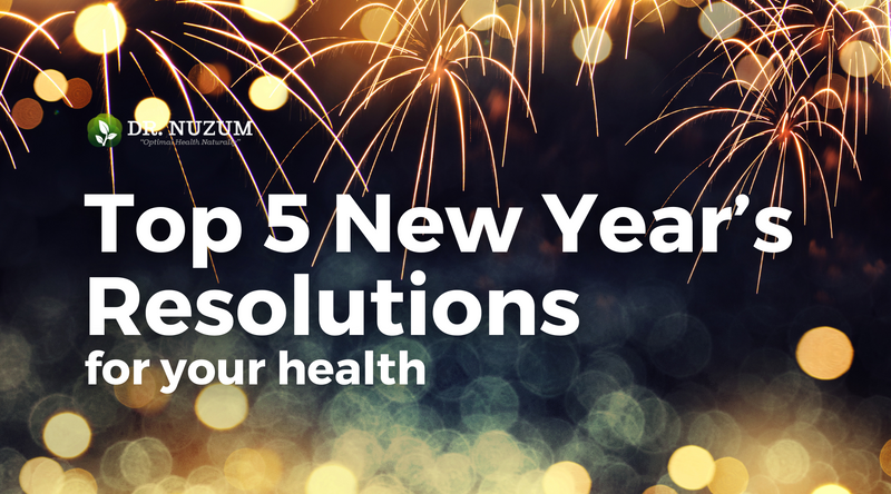 Top 5 New Year’s Resolutions for your health